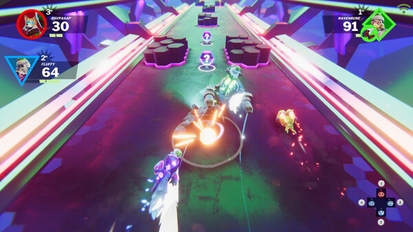 Rocket Rumble gameplay screenshot