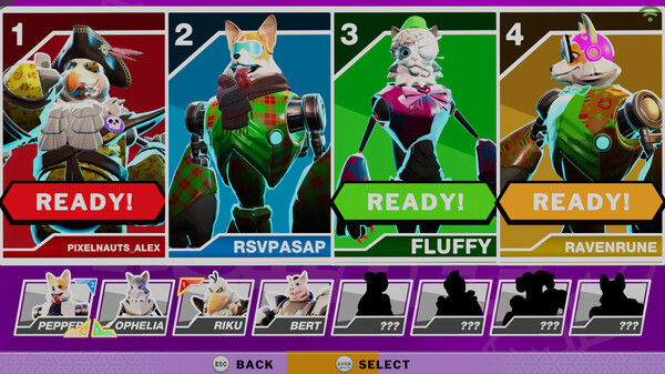 Rocket Rumble gameplay screenshot