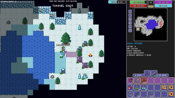 Rogue Fable III gameplay screenshot
