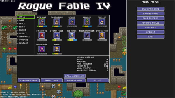 Rogue Fable IV gameplay screenshot