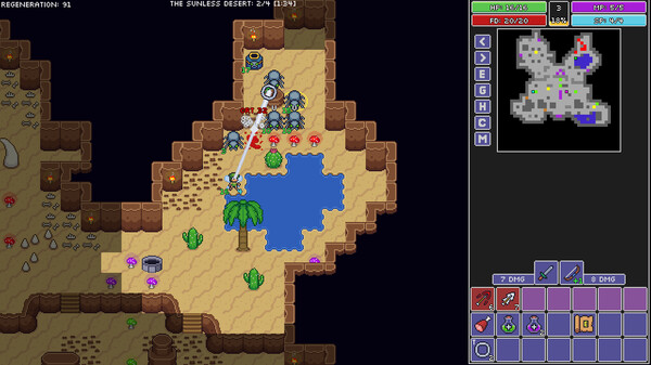 Rogue Fable IV gameplay screenshot