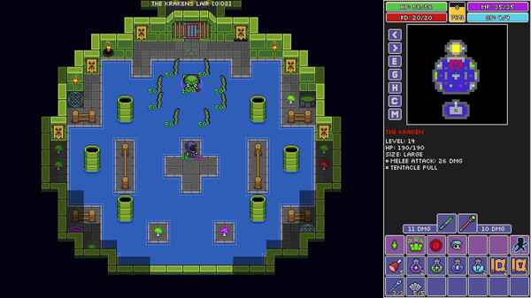 Rogue Fable IV gameplay screenshot