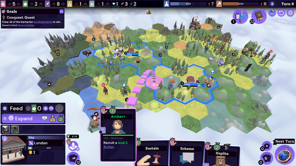 Rogue Hex gameplay screenshot