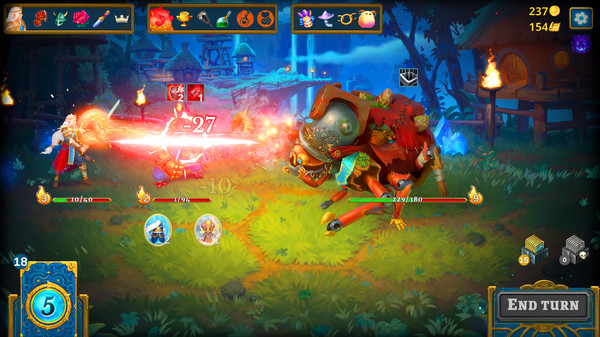 Roguebook gameplay screenshot