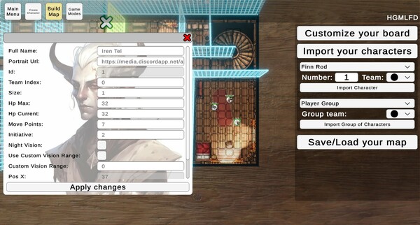 Roles & Dice gameplay screenshot