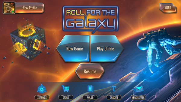 Roll for the Galaxy gameplay screenshot