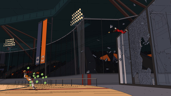 Rollerdrome gameplay screenshot