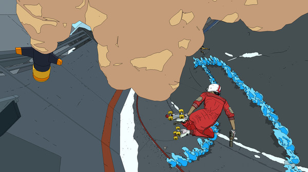 Rollerdrome gameplay screenshot