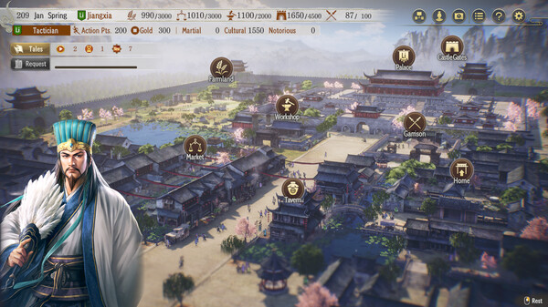 ROMANCE OF THE THREE KINGDOMS 8 REMAKE gameplay screenshot