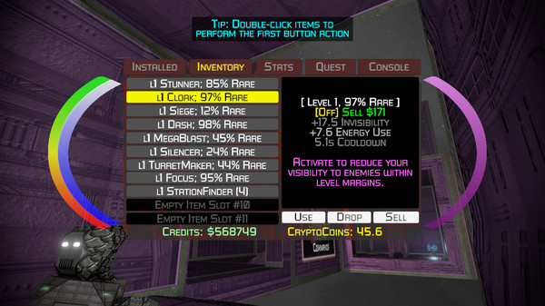 ROMBIE gameplay screenshot