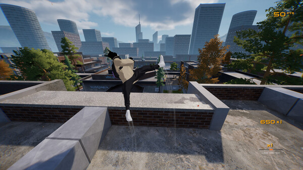 Rooftops & Alleys: The Parkour Game gameplay screenshot