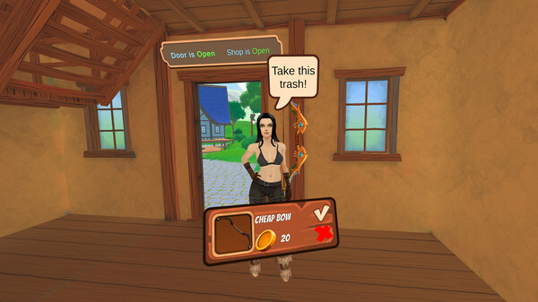 RPG NPC Simulator VR gameplay screenshot