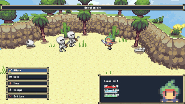 RPG Paper Maker gameplay screenshot