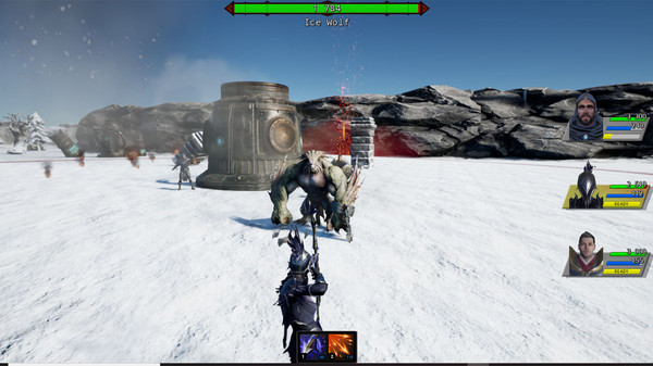 RPG: Squad battle gameplay screenshot