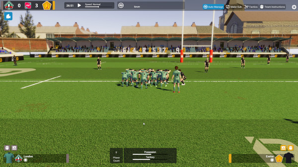 Rugby Union Team Manager 3 gameplay screenshot