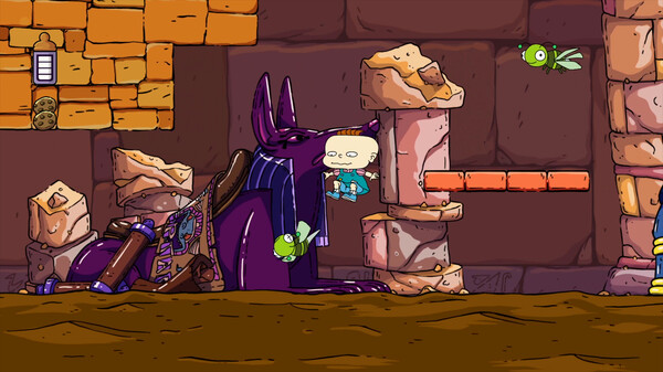 Rugrats: Adventures in Gameland gameplay screenshot