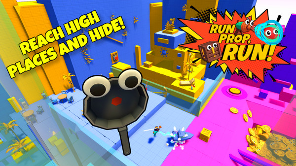 Run Prop, Run! - Puropu Pursuit gameplay screenshot
