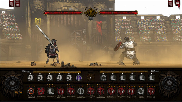 Rune Coliseum: Chained Warrior gameplay screenshot