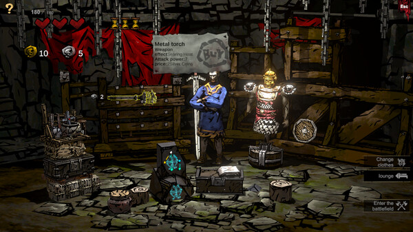 Rune Coliseum: Chained Warrior gameplay screenshot