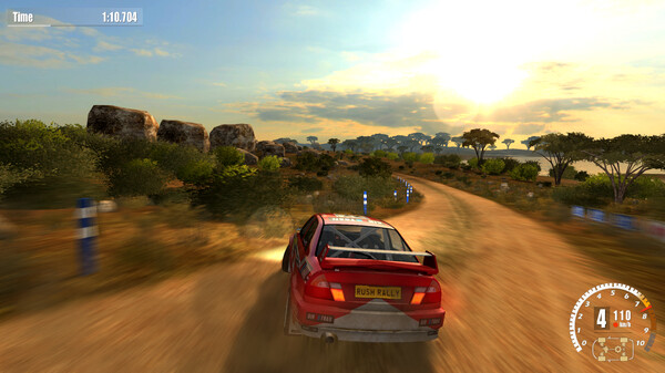 Rush Rally 3 gameplay screenshot
