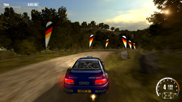 Rush Rally 3 gameplay screenshot