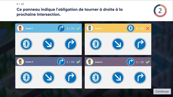 Réussir : Code de la Route - Nouvelle Édition (French Highway Code) gameplay screenshot