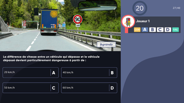 Réussir : Code de la Route - Nouvelle Édition (French Highway Code) gameplay screenshot