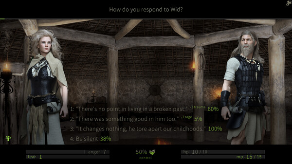 Sacred Fire: A Role Playing Game gameplay screenshot