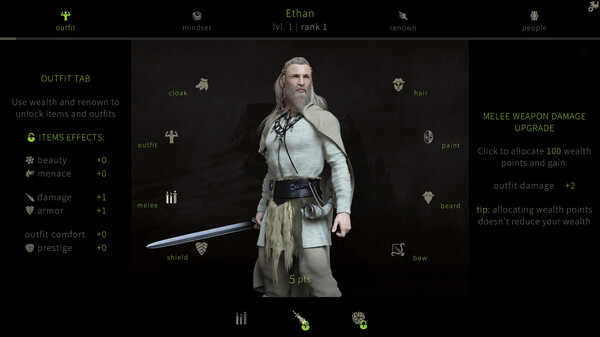 Sacred Fire: A Role Playing Game gameplay screenshot