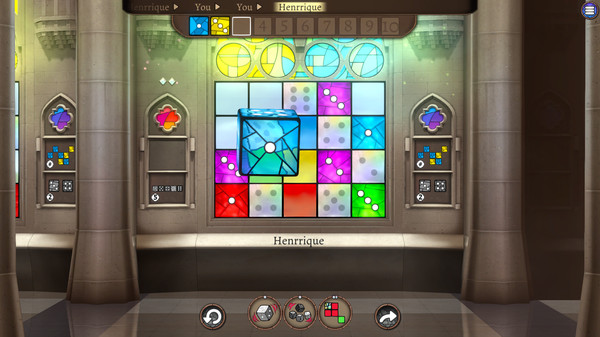 Sagrada gameplay screenshot