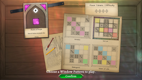Sagrada gameplay screenshot