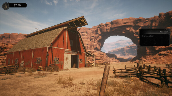 Saloon Simulator: Prologue gameplay screenshot