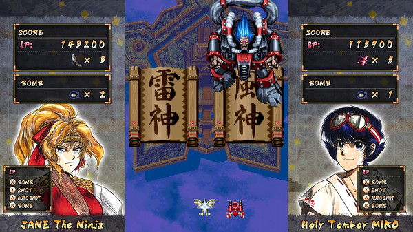 Samurai Aces gameplay screenshot