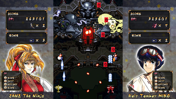 Samurai Aces gameplay screenshot