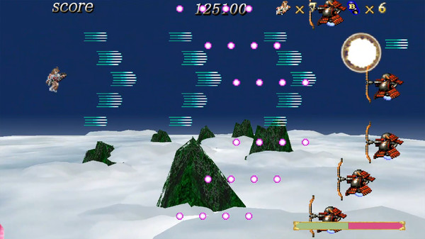 Samurai Aces III: Sengoku Cannon gameplay screenshot