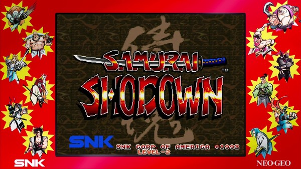 SAMURAI SHODOWN NEOGEO COLLECTION gameplay screenshot
