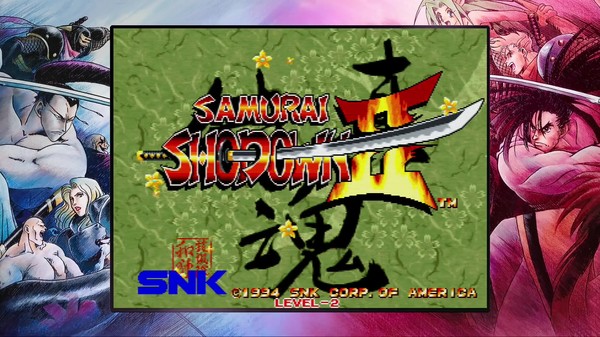 SAMURAI SHODOWN NEOGEO COLLECTION gameplay screenshot