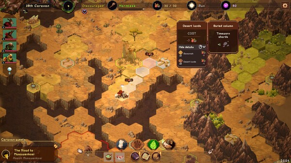 Sandwalkers gameplay screenshot