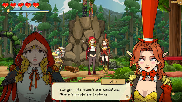 Scarlet Hood and the Wicked Wood gameplay screenshot