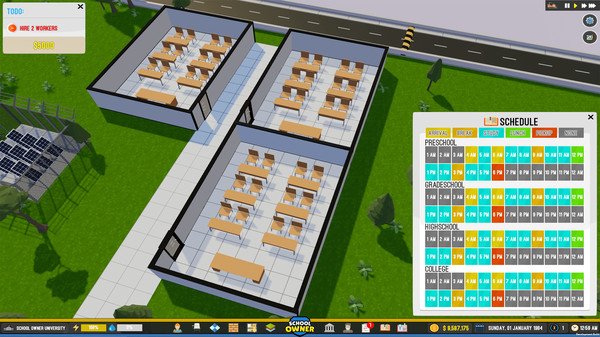 School Owner gameplay screenshot