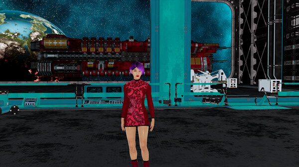 Sci-fi builder gameplay screenshot