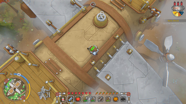 Scrapnaut gameplay screenshot