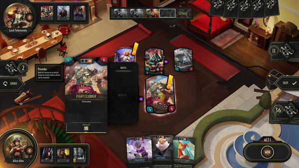 ScreenPlay CCG gameplay screenshot