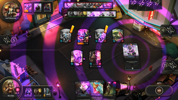 ScreenPlay CCG gameplay screenshot