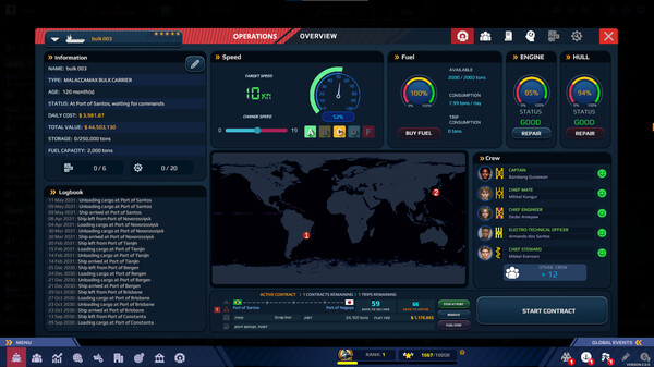 SeaOrama: World of Shipping gameplay screenshot