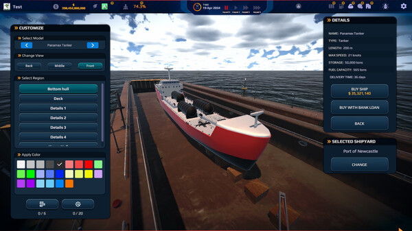 SeaOrama: World of Shipping gameplay screenshot