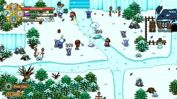 Secrets of Grindea gameplay screenshot