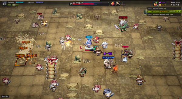 Seed of Heroes gameplay screenshot