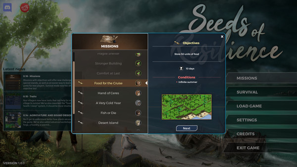 Seeds of Resilience gameplay screenshot
