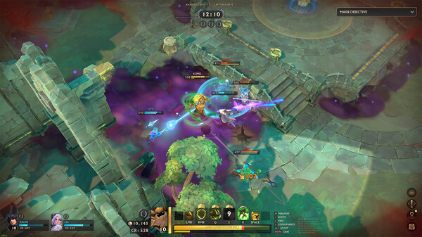 Seekers of Skyveil gameplay screenshot